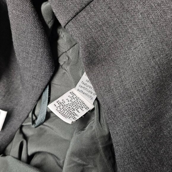 Diane Von Furstenberg  Bevin Ruched Stretch Jersey Sheath Dress Size 10 Gray - Picture 4 of 12